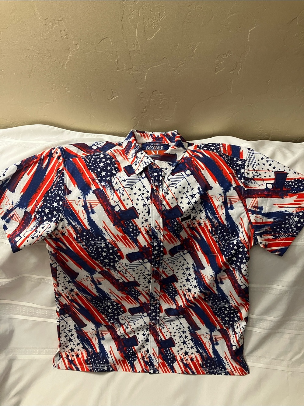 Retooled Eagles Deagle Patriotic Short-Sleeve in Red, White & Blue